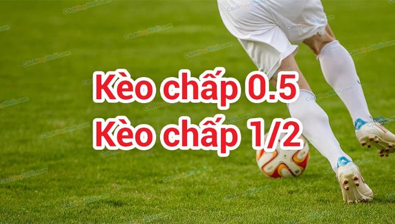 Hiểu quy tắc kèo 0.5, kèo nửa trái là như thế nào